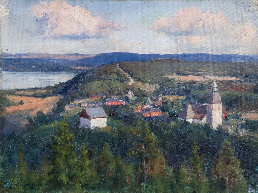 Eero Järnefelt - Paesaggio da Kangasala, Järvenpään taidemuseo